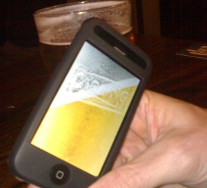 Tipping the iPhone pint